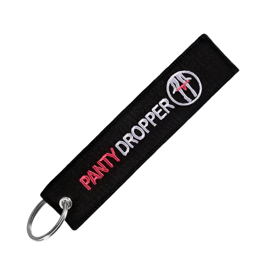 Embroidered Key Tag – Panty Dropper 💥