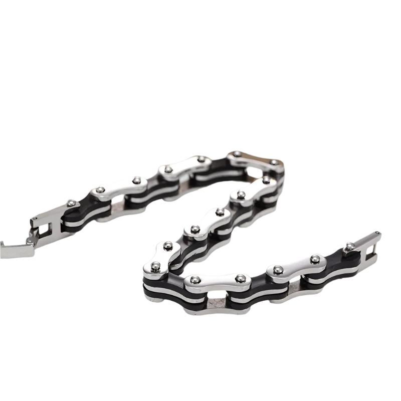 Stainless Steel Bracelet For Man Motorcycle Bike Bicycle Chain