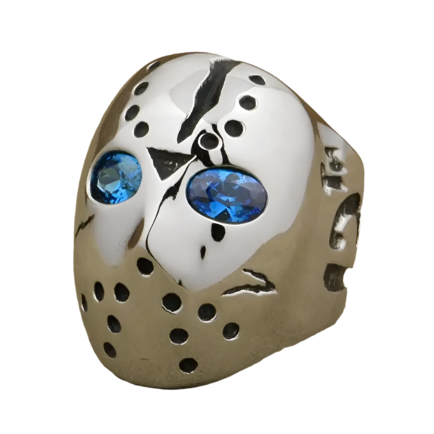 316L Stainless Steel Mask Biker Ring