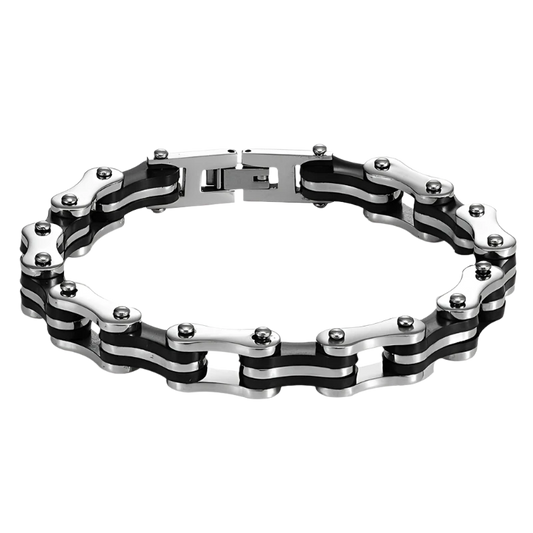 Stainless Steel Bracelet For Man Motorcycle Bike Bicycle Chain