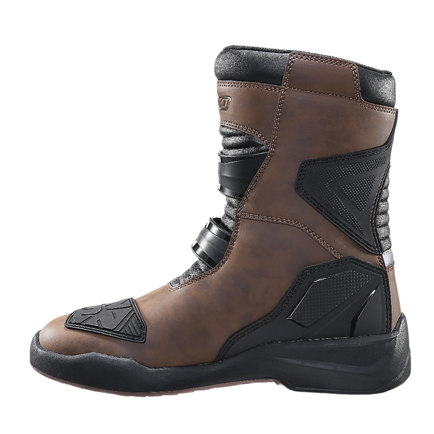 Waterproof Leather Motocross Boots – Anti-Slip, Wear-Resistant Biker Gear