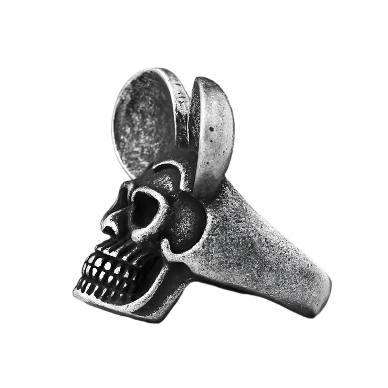 Gothic Men's Calvarium Skull Ring