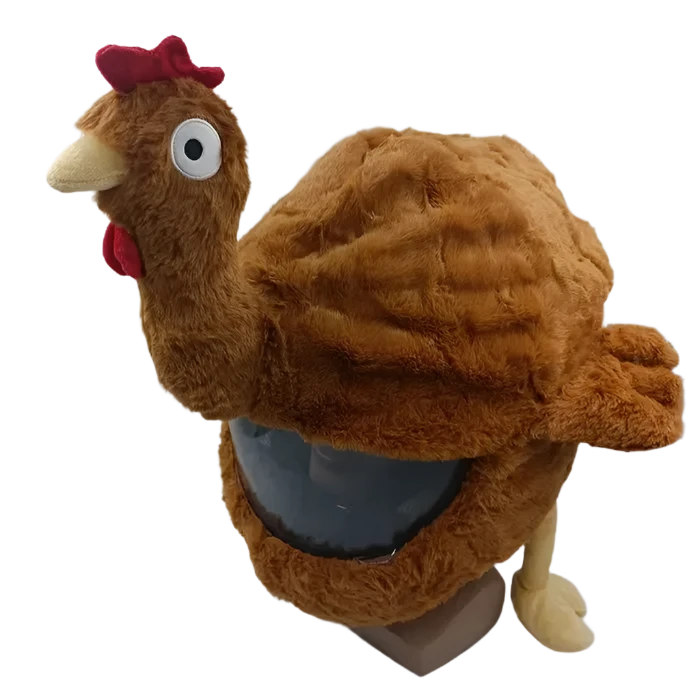 Motorcycle Helmet Cover – Cheeky Chicken 🐔🚀