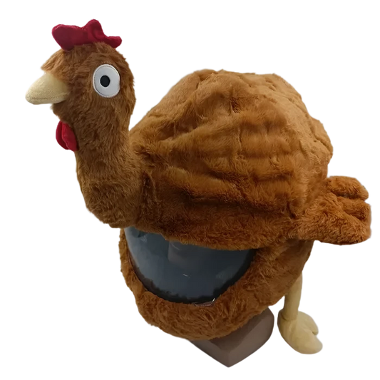 Motorcycle Helmet Cover – Cheeky Chicken 🐔🚀