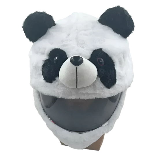 Motorcycle Helmet Cover – Playful Panda 🐼💨