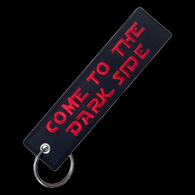 "Come to the Dark Side" Key Tag – Embrace the Thrill 🛑